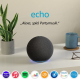 Amazon Echo Smart-Lautsprecher mit Alexa (4. Generation) Kohle