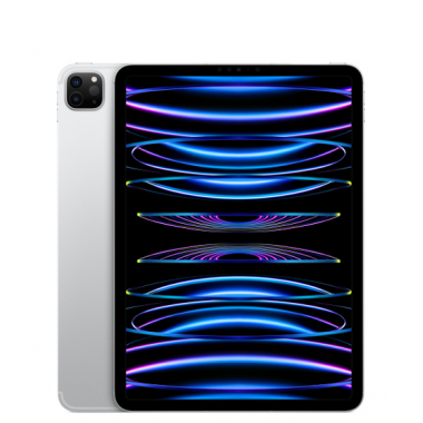Apple iPad Pro 11 Zoll 4. Generation (2022, M2, Wi-Fi + Cellular, 128 GB) – Silber
