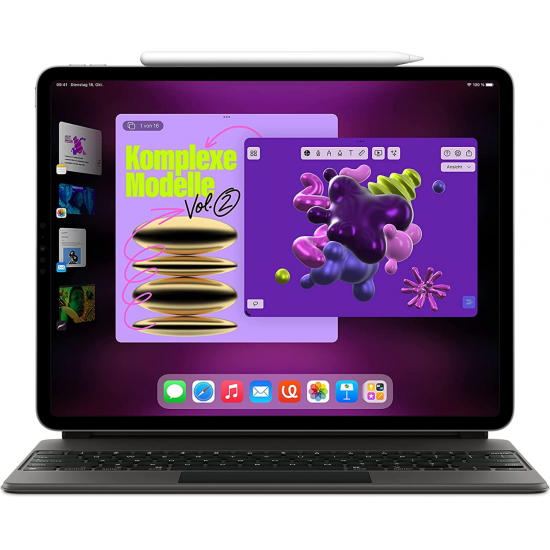 Apple iPad Pro 11 Zoll 4. Generation (2022, M2, Wi-Fi + Cellular, 1 TB) – Space Grau