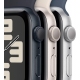 Apple Watch SE 2023 2. Generation (GPS, 40 mm) - Silber Aluminiumgehäuse mit Sturmblau Sportarmband S/M