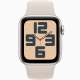Apple Watch SE 2023 2. Generation (GPS, 40 mm) - Polarstern-Aluminiumgehäuse mit M/L Polarstern-Sportarmband