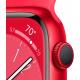 Apple Watch Series 8 45 mm (GPS) (PRODUCT)RED Aluminiumgehäuse mit S/M (PRODUCT)RED Sportarmband