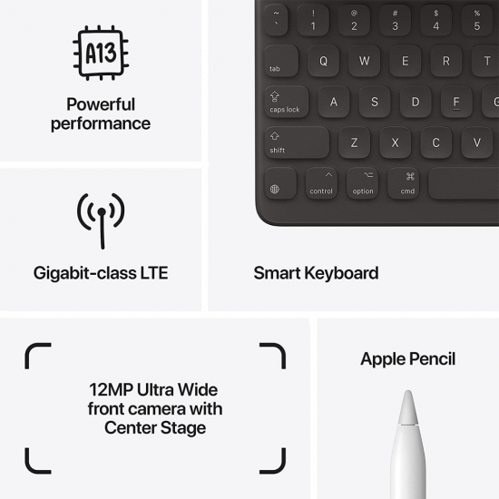 Apple 10,2 Zoll iPad 9. Generation (Wi-Fi, 256GB) - Space Grau