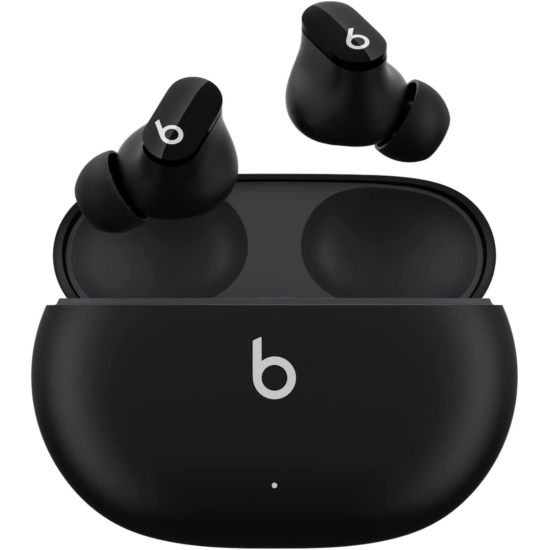 Beats Studio Buds – Komplett kabellose Bluetooth In-Ear Kopfhörer mit Noise-Cancelling – schweißbeständige, kompatibel mit Apple und Android – Schwarz