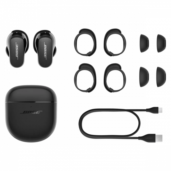 Bose QuietComfort Earbuds II - Dreifach Schwarz