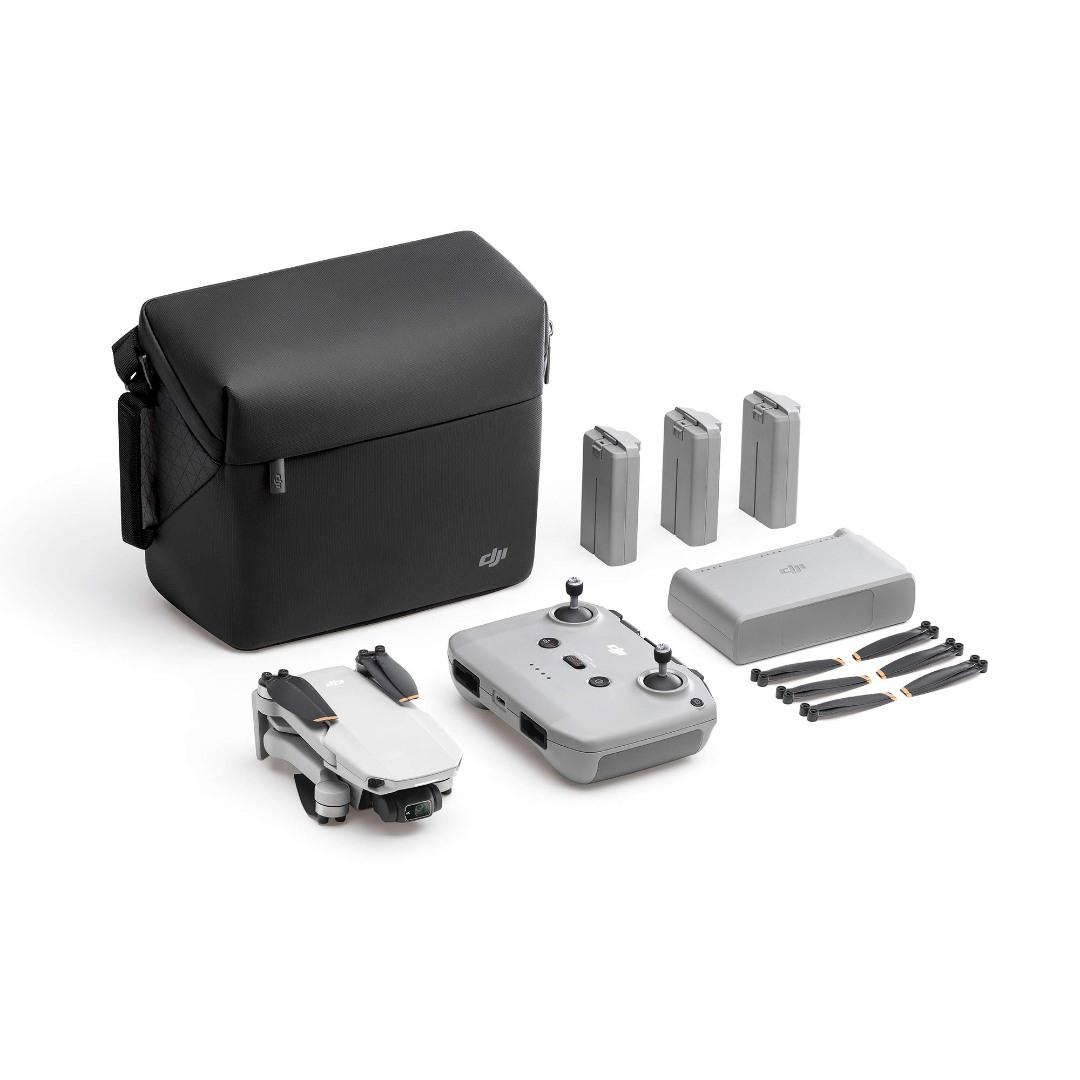 Dimprice DJI Mini 2 Fly More Combo Drohne Hellgrau