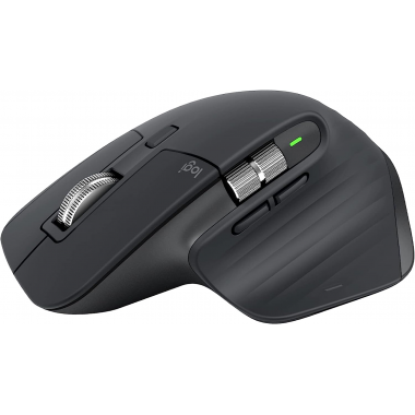 Logitech MX Master 3S - Kabellose Performance-Maus mit Ultraschnellem Scrollen (Dunkelgrau)