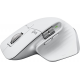 Logitech MX Master 3S für Mac - Ultraschnell scrollende Bluetooth-Maus (Hellgrau)