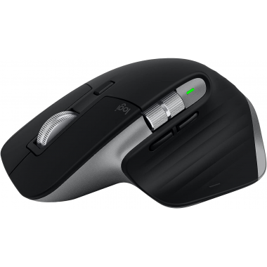 Logitech MX Master 3S für Mac - Kabellose Bluetooth-Maus mit ultraschnellem Scrollen (Dunkelgrau)