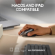 Logitech MX Master 3S für Mac - Kabellose Bluetooth-Maus mit ultraschnellem Scrollen (Dunkelgrau)