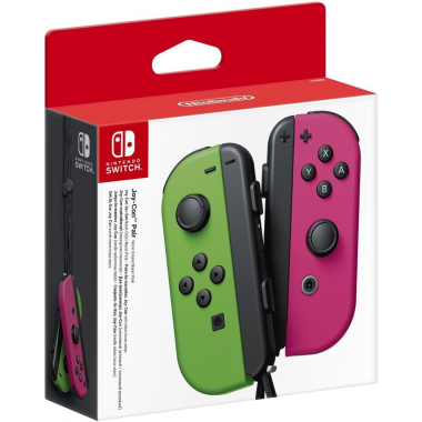 Nintendo Switch Joy-Con (Links & Rechts, Kabellos) – Neonpink/Neongrün