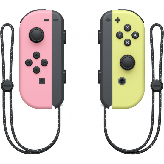 Nintendo Switch Joy-Con (Links & Rechts, Kabellos) – Pastellrosa/Pastellgelb
