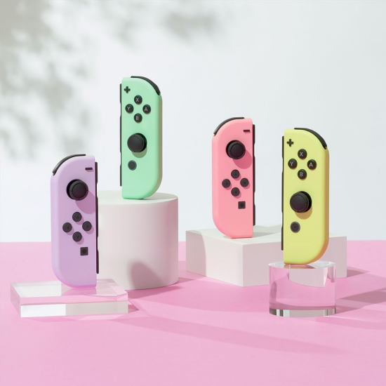 Nintendo Switch Joy-Con (Links & Rechts, Kabellos) – Pastellrosa/Pastellgelb