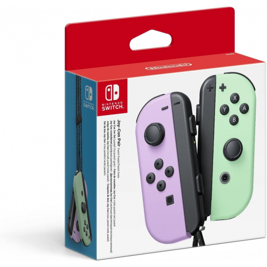 Nintendo Switch Joy-Con (Links & Rechts, Kabellos) – Pastellrosa/Pastellgelb