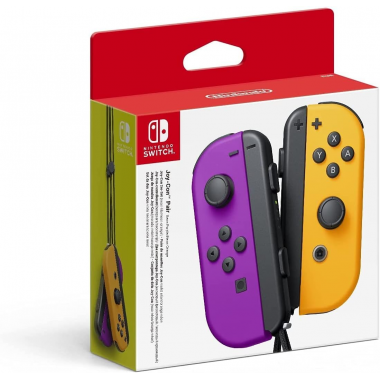 Nintendo Switch Joy-Con (Links & Rechts, Kabellos) – Neonlila/Neonorange