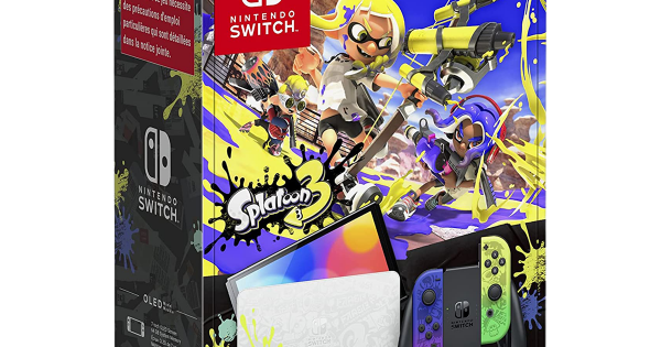 Dimprice | Nintendo Switch OLED Splatoon 3 Special Edition-Konsole