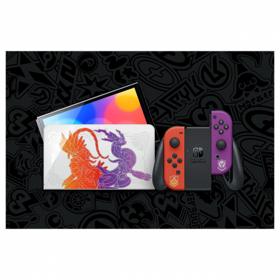 Nintendo Switch OLED Modell Pokemon Scarlet und Violet Limited Edition Konsole