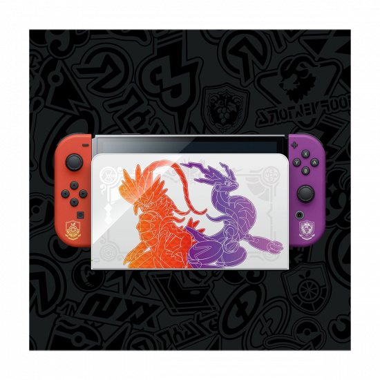 Nintendo Switch OLED Modell Pokemon Scarlet und Violet Limited Edition Konsole