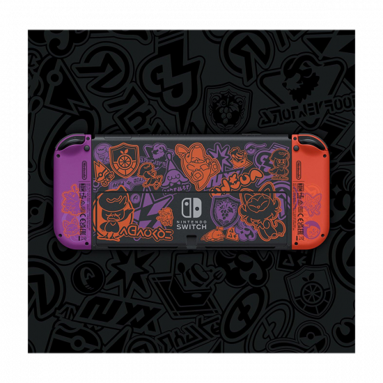 Nintendo Switch OLED Modell Pokemon Scarlet und Violet Limited Edition Konsole