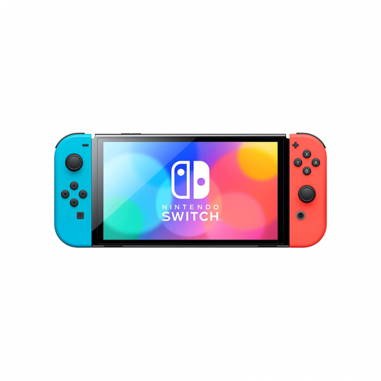 Nintendo Switch (OLED-Modell) Neon-Rot/Neon-Blau