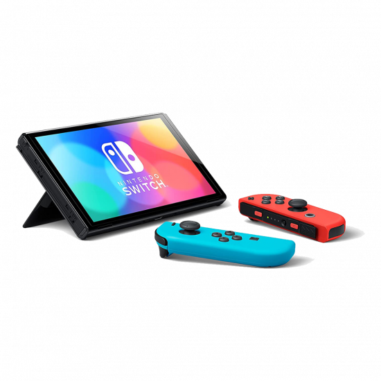 Nintendo Switch (OLED-Modell) Neon-Rot/Neon-Blau