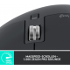 Logitech MX Master 3S - Kabellose Performance-Maus mit Ultraschnellem Scrollen (Dunkelgrau)