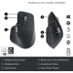 Logitech MX Master 3S - Kabellose Performance-Maus mit Ultraschnellem Scrollen (Dunkelgrau)