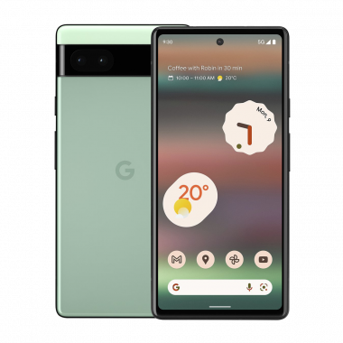 Google Pixel 6a 5G Smartphone (6+128GB) - Salbei