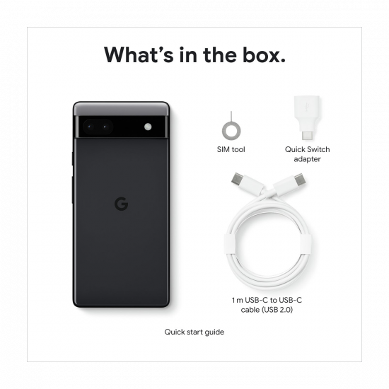 Google Pixel 6a 5G Smartphone (6+128GB) - Kreide