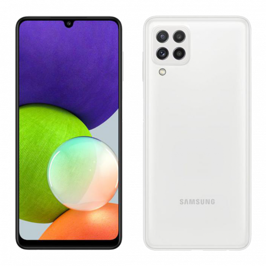 Samsung Galaxy A22 Smartphone (5G, 4GB Ram, 64GB Rom) - White