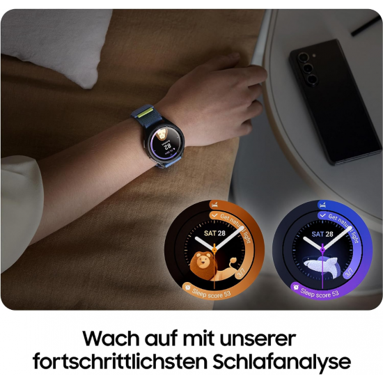 Samsung Galaxy Watch6 Classic Smartwatch (Bluetooth, 43 mm) – Silber