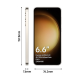 Samsung Galaxy S23+ 5G Smartphone (Dual-SIMs, 8+512GB) - Cream