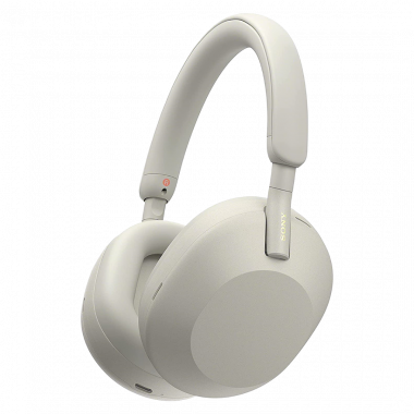 Sony Kabellose Kopfhörer mit Noise Cancelling WH-1000XM5 - Silber