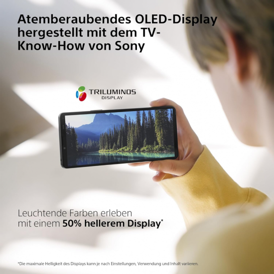 Sony Xperia 10 V 5G (8 GB + 128 GB) Smartphone - Salbeigrün