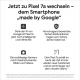 Google Pixel 7a 5G Smartphone (8+128 GB) – Schnee
