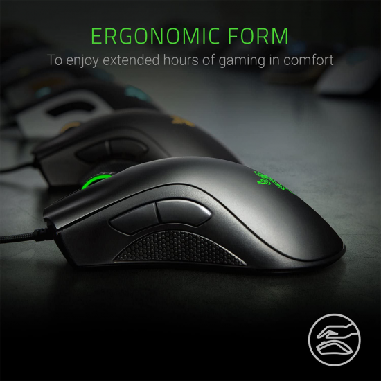 Razer DeathAdder Essential Gaming-Maus – Schwarz