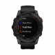 Garmin Fenix 7 Solar Edition (47 mm) – Schiefergrau mit schwarzem Band