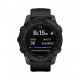 Garmin Fenix 7 Solar Edition (47 mm) – Schiefergrau mit schwarzem Band