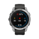 Garmin Fenix 7 Standard Edition (47 mm) – Silber mit Graphitband