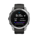 Garmin Fenix 7 Standard Edition (47 mm) – Silber mit Graphitband