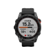 Garmin Fenix 7S Solar Edition (42 mm) – Schiefergrau mit schwarzem Band