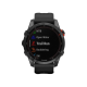 Garmin Fenix 7S Solar Edition (42 mm) – Schiefergrau mit schwarzem Band