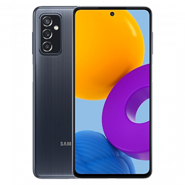 Samsung Galaxy M52 5G Smartphone (Dual Sim, 8GB+128GB) - Schwarz