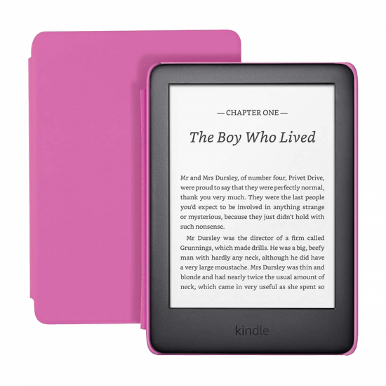 Amazon Kindle Kids Edition (10. Generation, Wi-Fi, 8 GB) 6" E-Reader mit Cover – Rosa