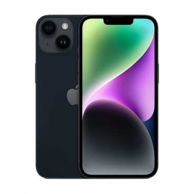 Apple iPhone 14 5G (128 GB, Dual-SIMs) – Mitternacht