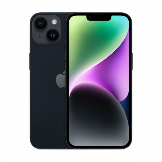 Apple iPhone 14 Plus 5G (128 GB, Dual-SIMs) – Mitternacht