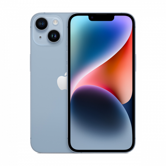 Apple iPhone 14 Plus 5G (128 GB, Dual-SIMs) – Blau