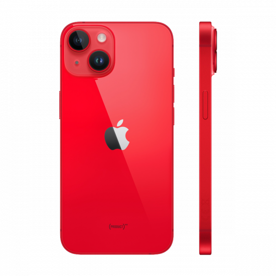 Apple iPhone 14 5G (128GB, Dual-SIMs) - (PRODUCT)RED