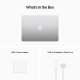 Apple MacBook Air 2022 (13,6 Zoll, M2, 256 GB) – Silber