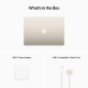 Apple MacBook Air 2022 (13,6 Zoll, M2, 256 GB) – Polarstern